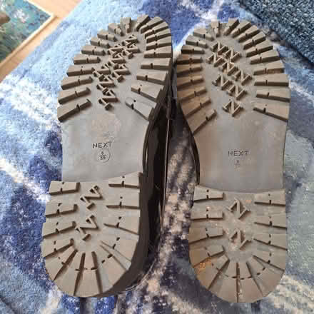 Photo of free Next Black Patent Leather loafers (Old Town TN40) #3
