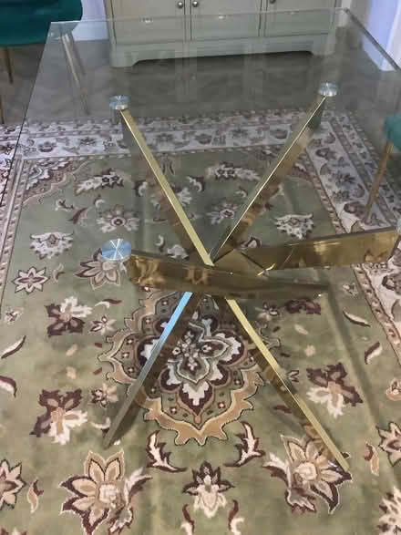 Photo of free Glass Dining table (East Calder EH53) #1