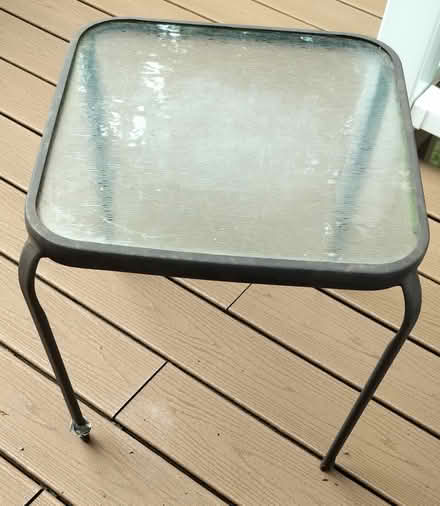 Photo of free Wobbly glass table (Highland Park) #1