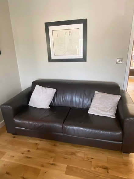 Photo of free Leather Couch (Silkstone S75) #1