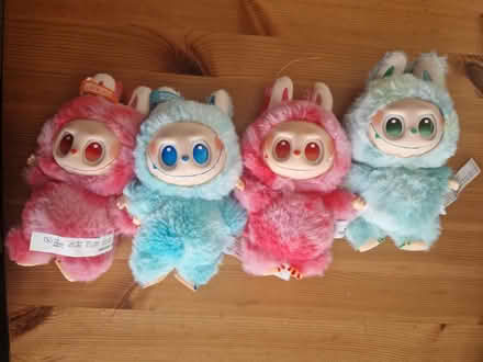 Photo of free 4x fake labubu dolls (SE10) #1