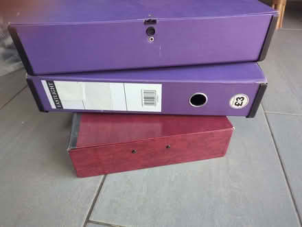 Photo of free 3 x box files (Downswood ME15) #1