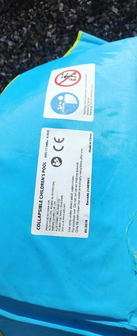 Photo of free Collapsible children's pool (Sprowston Nr7) #2