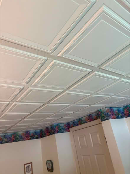Photo of free 12. 2’ x 2’ drop in ceiling tiles (Off Purchase street Middleboro) #1