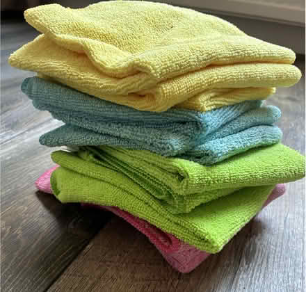 Photo of free 12 microfibre cloths (Beckenham BR3) #1