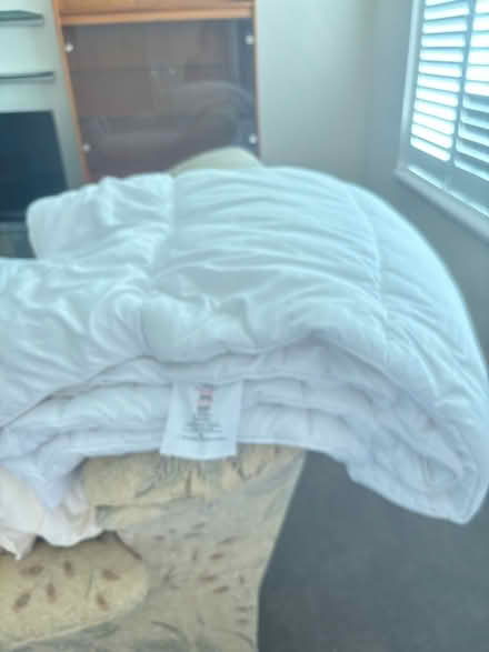 Photo of free Various duvets and a mattress protector (Hertsmere WD6) #3