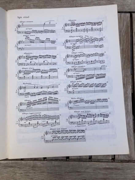 Photo of free Sheet music for piano (Northway OX3) #3