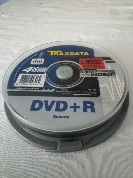 Photo of free 10 Traxdata DVD+R Discs (Northwood CT12) #1