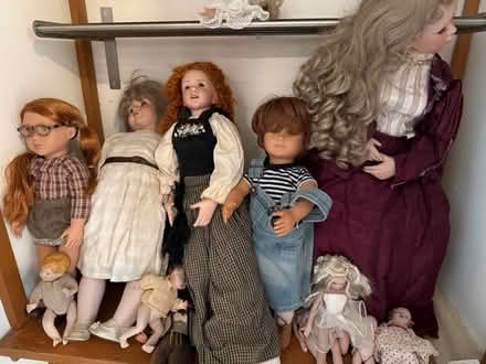 Photo of free Old porcelain and plastic dolls (Urmston M41) #1