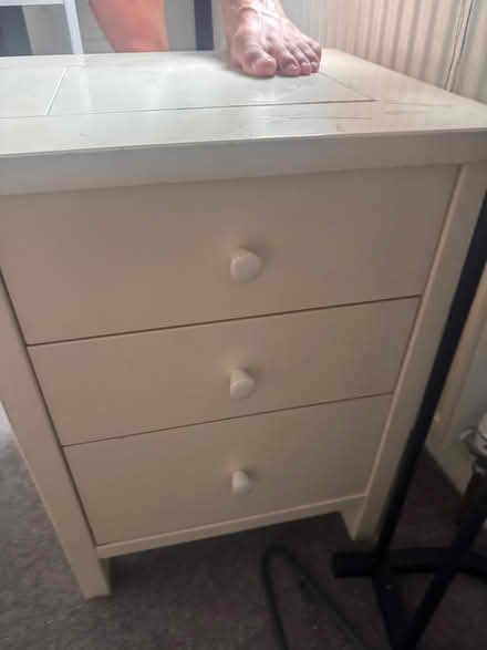 Photo of free Small desk and bedside drawers (Sharrow Vale S11) #1