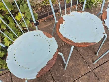 Photo of free Metal Garden Chairs to Upcycle (Nottingham NG5, Sherwood) #2