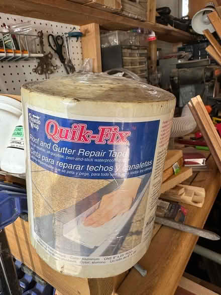 Photo of free Roof & gutter repair tape (Shoreline) #1