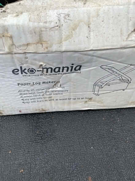 Photo of free Paper log maker ! (Pollards Hill SW16) #1