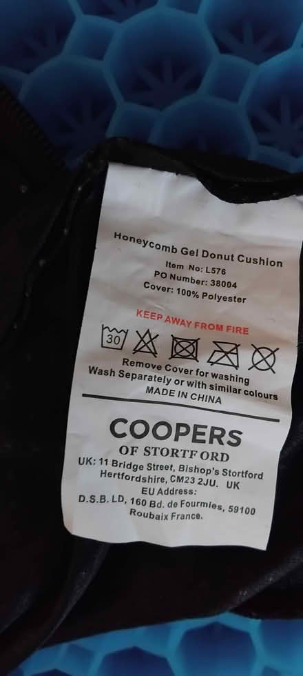 Photo of free Donut cushion (Finchley Church End N3) #4