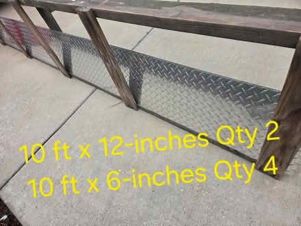 Photo of free 10 Foot panels Diamond Plate (Elmhurst near Berens Park) #1