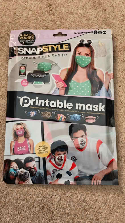 Photo of free Printable Face Mask (Clontonakelly BT8) #1