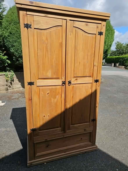 Photo of free Double pine wardrobe (Carnforth LA5) #1