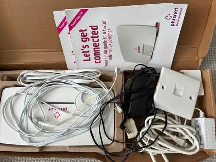 Photo of free TWO PlusNet hubs and all cables, etc. (Marlow SL7) #1