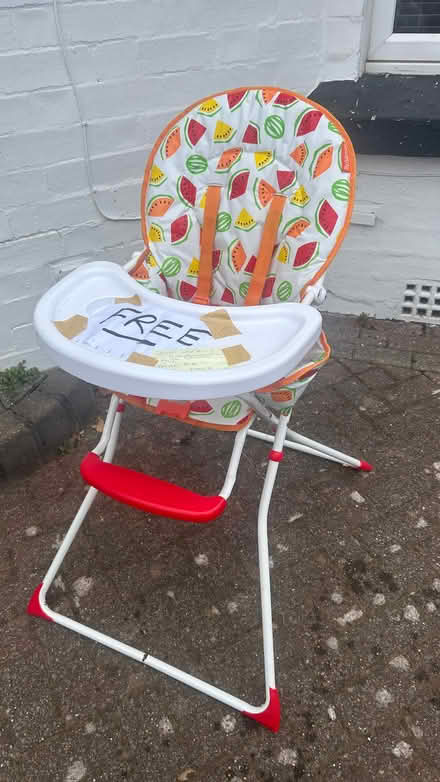 Photo of free Folding High Chair (Crosby L22) #1