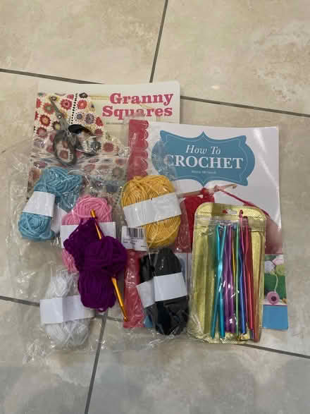 Photo of free Crochet set and books (Bath BA2) #1