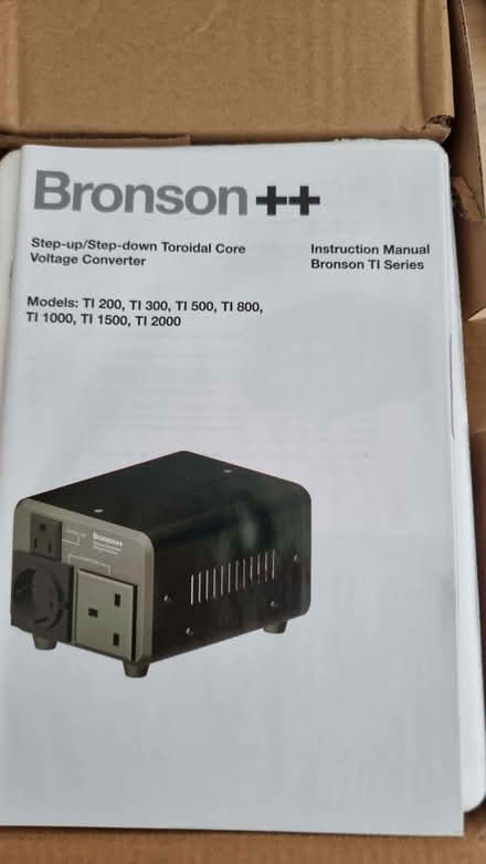 Photo of free Bronson TI-500 Transformer (Inchbrook GL5) #3
