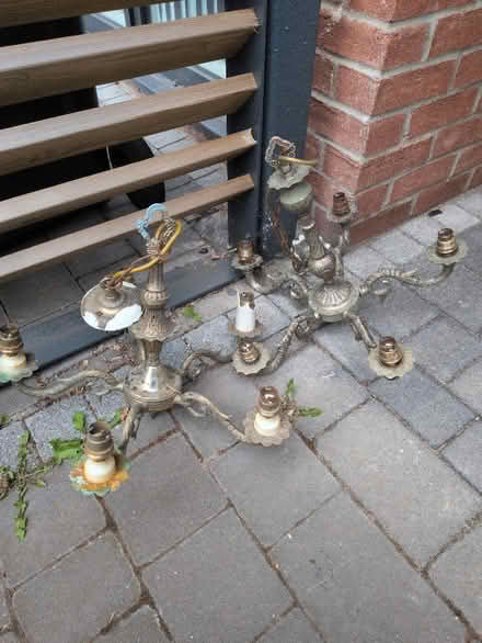 Photo of free Old chandeliers (M6 Seedley) #1