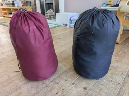 Photo of free Pair of Vintage Eurohike Sleeping bags in stuff bags (Chipping Sodbury BS37) #1