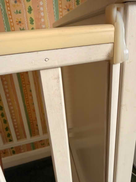 Photo of free Traditional Drop Side Child's Cot White (Langley SL3) #3