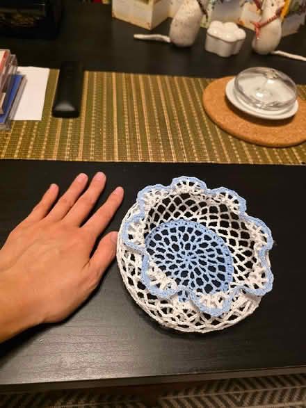 Photo of free Crocheted goldfish bowl (New Milford, NJ) #1