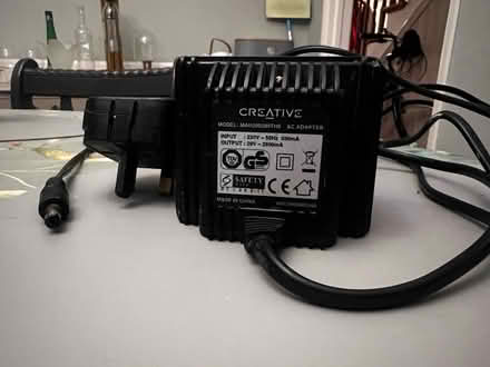 Photo of free Creative AC adapter (Ashburton SE25) #2