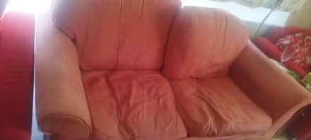 Photo of free Red Sofa Bed (Gaywood PE30) #1