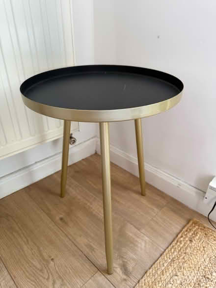 Photo of free Gold side table (Combe Down Bath BA2) #2