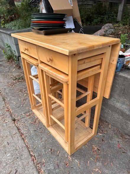 Photo of free Condo Table stools, giant frames (College and Ossington) #2
