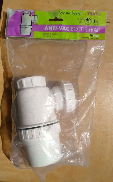 Photo of free Waste System bottle trap 40mm (Aigburth L17) #1