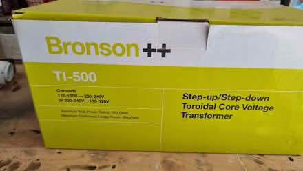 Photo of free Bronson TI-500 Transformer (Inchbrook GL5) #4