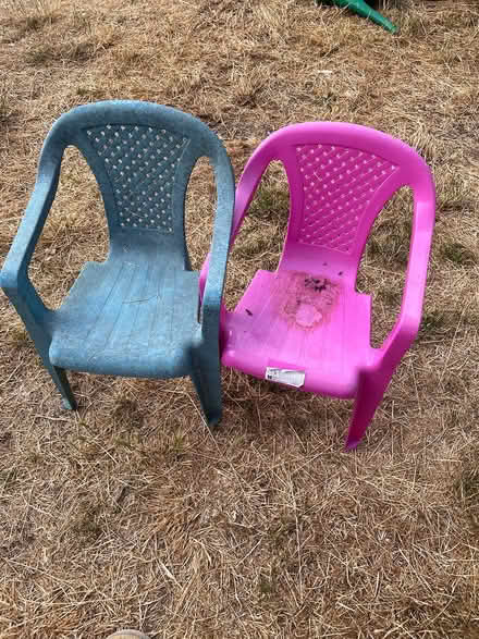 Photo of free Kids garden chairs (Ipswich IP2) #1