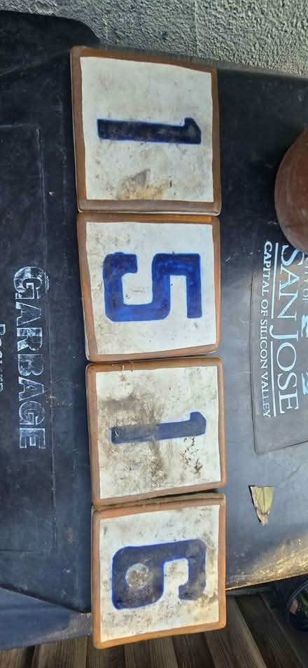 Photo of free Ceramic Tile With Numbers (San Jose) #3