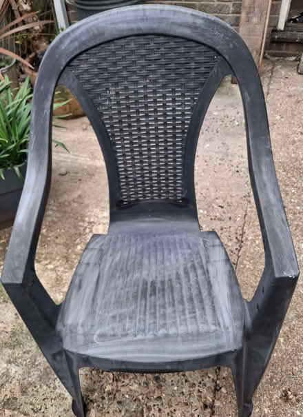 Photo of free Plastic Garden Chairs (South Wootton PE30) #2