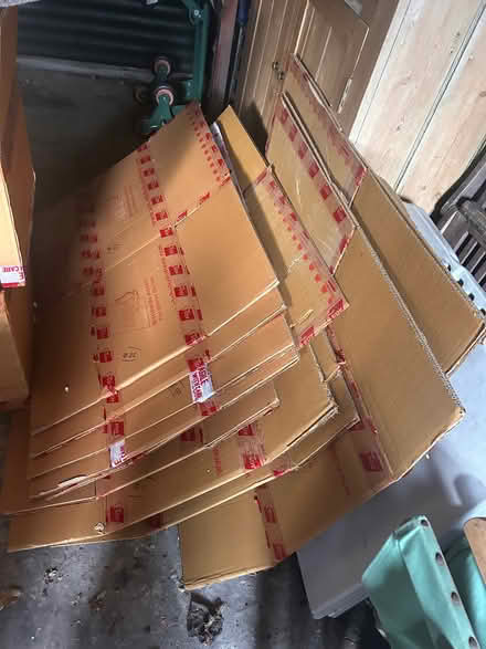 Photo of free Packing boxes flattened and packing paper (Southsea PO5) #1