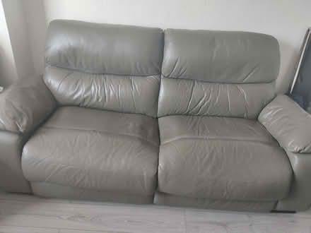 Photo of free 3 seater and 2×1 seater leather sofa (Chadwell Heath RM6) #2