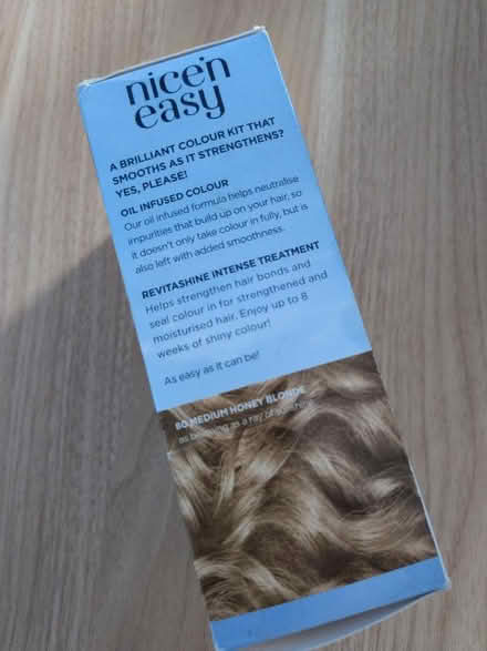 Photo of free Clairol hair colour kit 8G med honey blonde (Battle TN33) #3