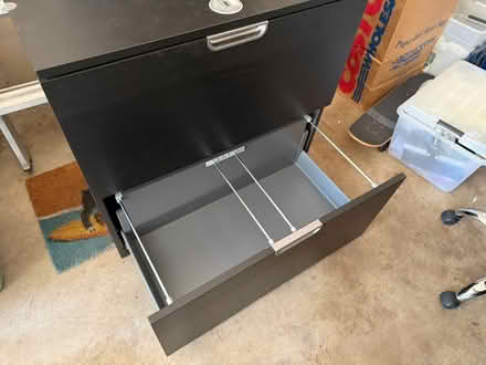 Photo of free Filing Cabinet, wooden (Plano near Custer and Parker) #3