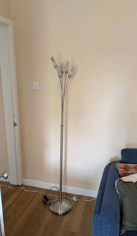 Photo of free Standing lamp with dimmer switch (Silverknowes EH4) #1