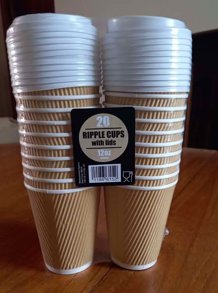 Photo of free Unused Disposable Drinks Cups With Lids (Sturry CT2) #1