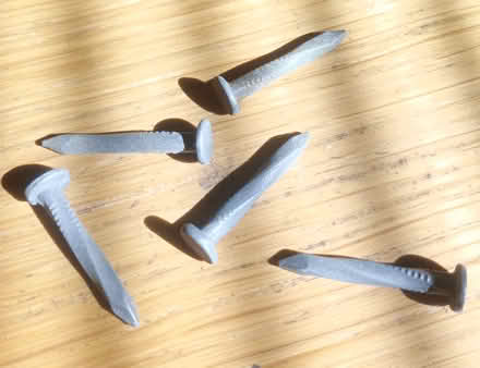 Photo of free 30mm x 3.75 Square Twist Nails (Backworth NE27) #1
