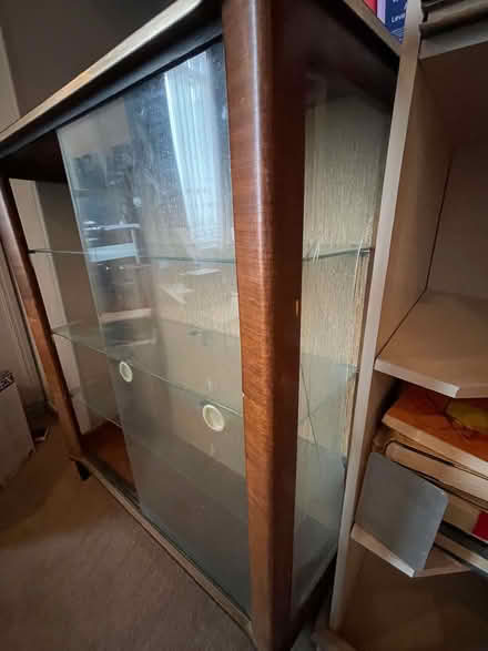 Photo of free Retro Glass cabinet (North Finchley N12) #2