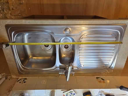 Photo of free 1.5 stainless steel reversible sink (Horndean PO8) #2