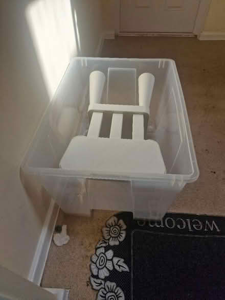 Photo of free Plastic storage container (Pollards Hill, CR4) #1