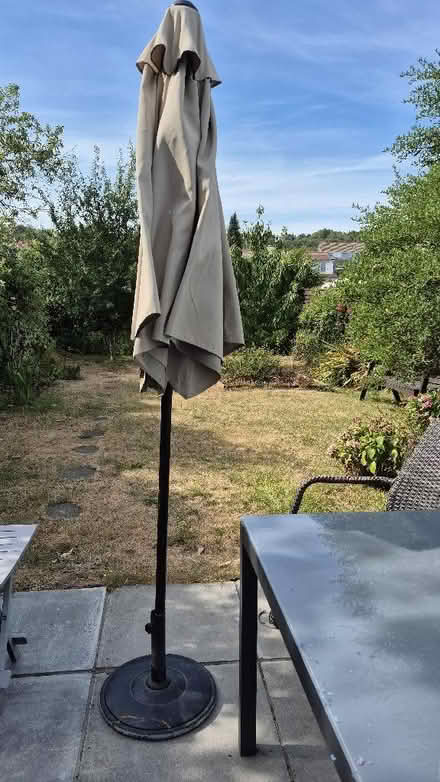Photo of free Patio umbrella and stand (Worle BS22) #2