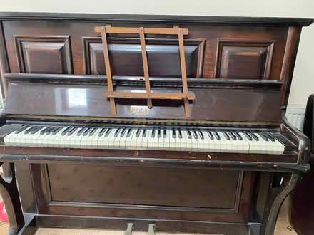 Photo of free Wooden surround piano. (New Barnet EN5) #1